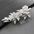 Wedding Hair Comb-off white